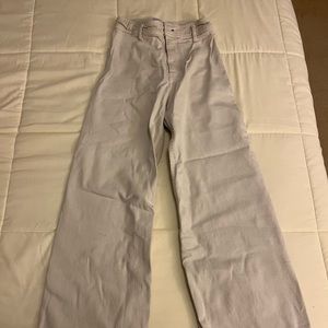 ZARA “The Marine Straight” beige cargo pants